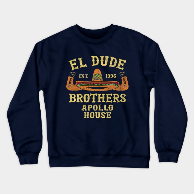 El Dude Brothers - Peep Show Crewneck Sweatshirt by IncognitoMode